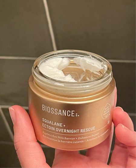 trying Biossance new overnight cream  - ultra-rich + whipped consistency that repairs and soothes stressed skin @Biossance @Sephora #Sephora #biossancepartner

#LTKbeauty #LTKfindsunder100
