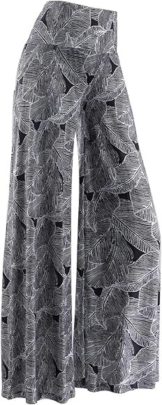 Arolina Women's Stretchy Wide Leg Palazzo Lounge | Amazon (US)
