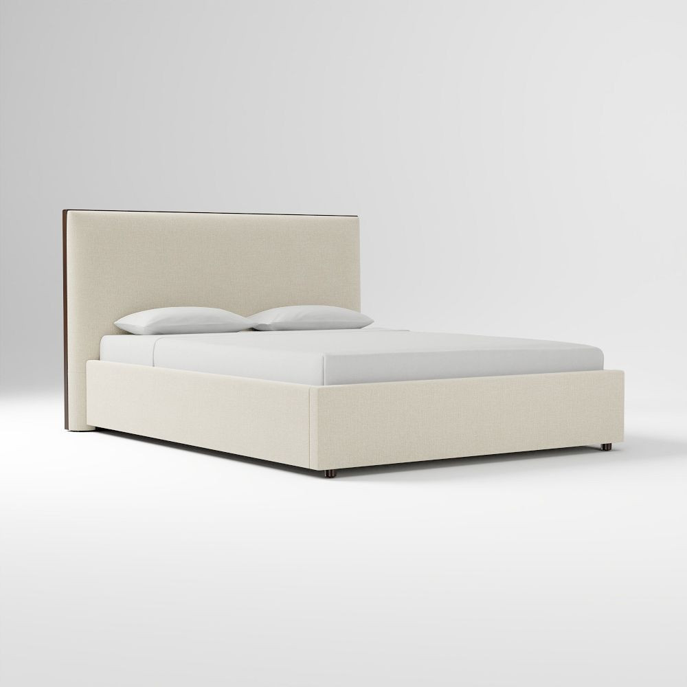 Schaefer Wood Trim Low Profile Bed | West Elm (US)