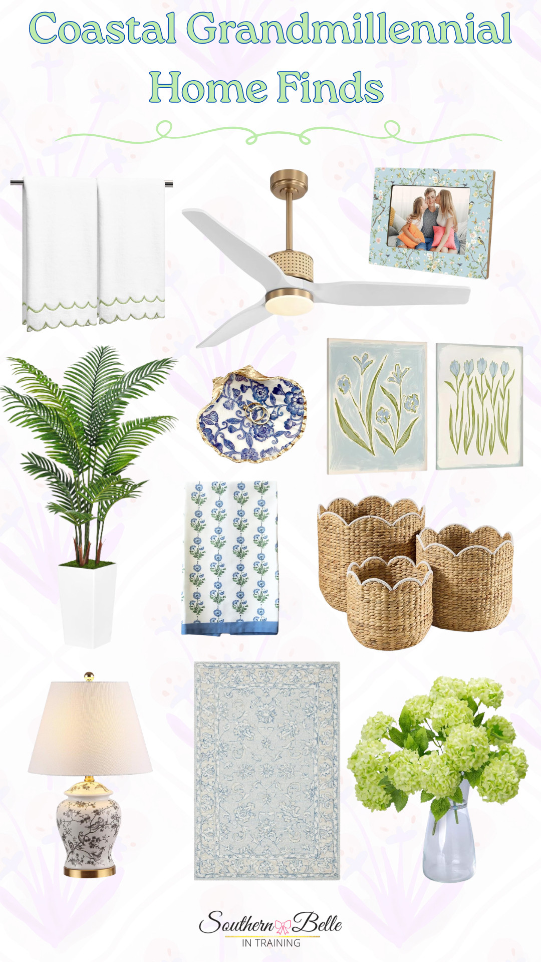 Coastal Grandmillennial Home Finds || Home Decor || Grandmillennial Style || Coastal Home || Prime Day Deals 

 #LTKHome