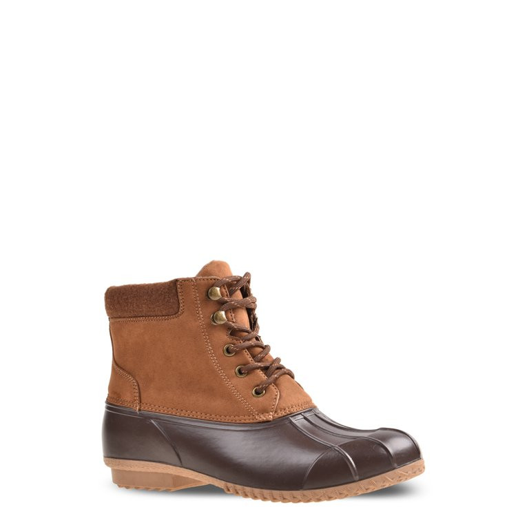 Madden NYC Women's Lace Up Duck Bootie | Walmart (US)