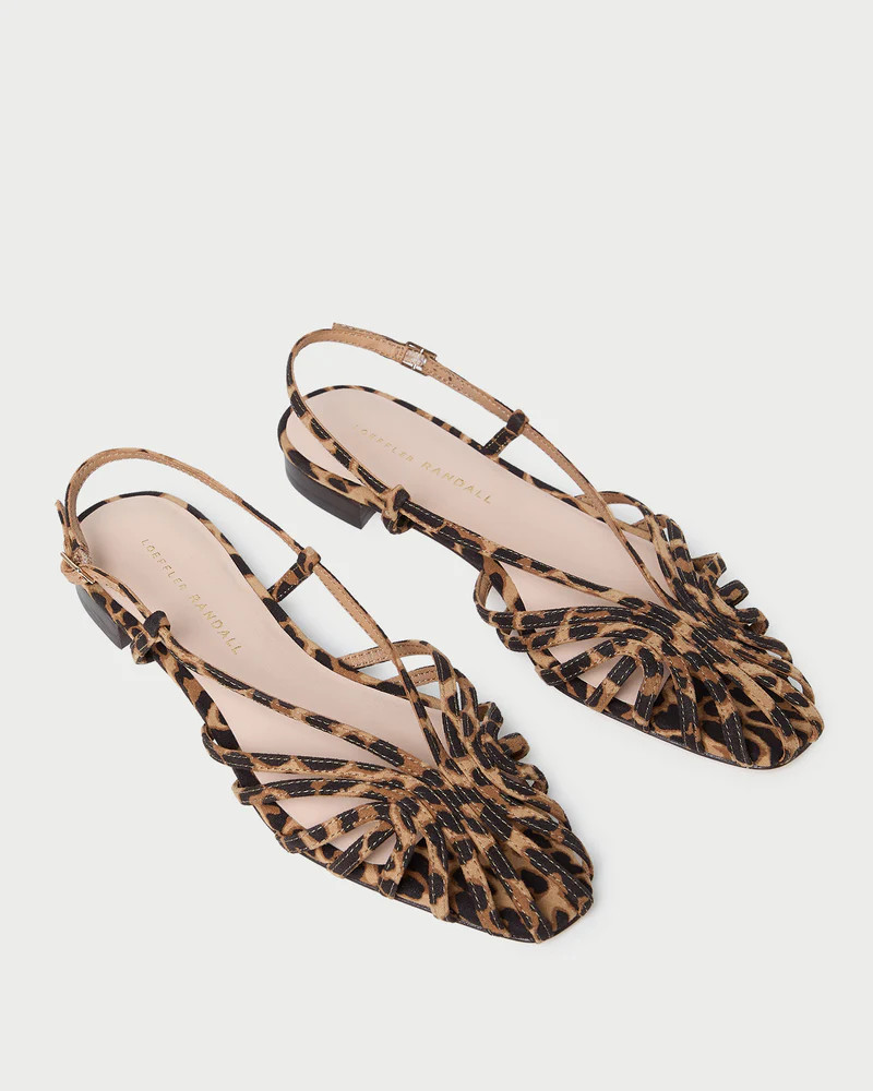 Devon Leopard Slingback Sandal | Loeffler Randall