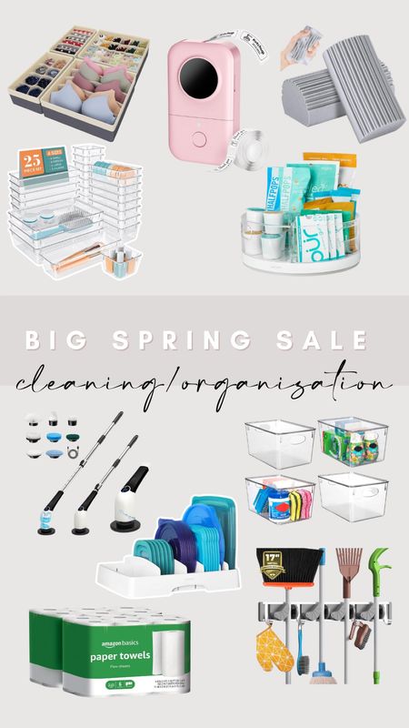 Some of my favorite Amazon spring cleaning and organization finds on sale for the Amazon Big Spring Sale! #amazonbigspringsale

#LTKhome #LTKsalealert
