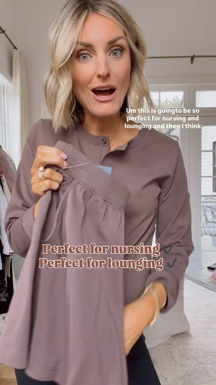 This matching set will be great for transitioning into warmer weather soon! This will also be a great nursing-friendly outfit! 

Loverly Grey, Target find, Target fashion, matching set, nursing friendly outfit ideas, postpartum outfit ideas, lounge set, loungewear 

#LTKootd #LTKSeasonal #LTKFindsUnder50