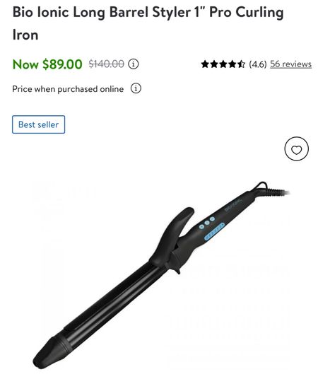 My 1” curling iron is on sale! 

#LTKsalealert #LTKunder50 #LTKstyletip