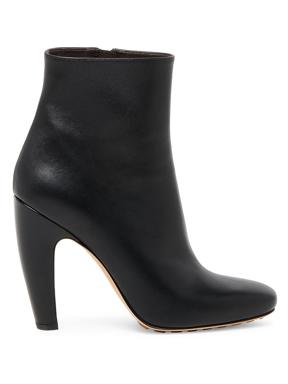 Women's Canalazzo 100MM Leather Ankle Booties - Black - Size 6 | Saks Fifth Avenue