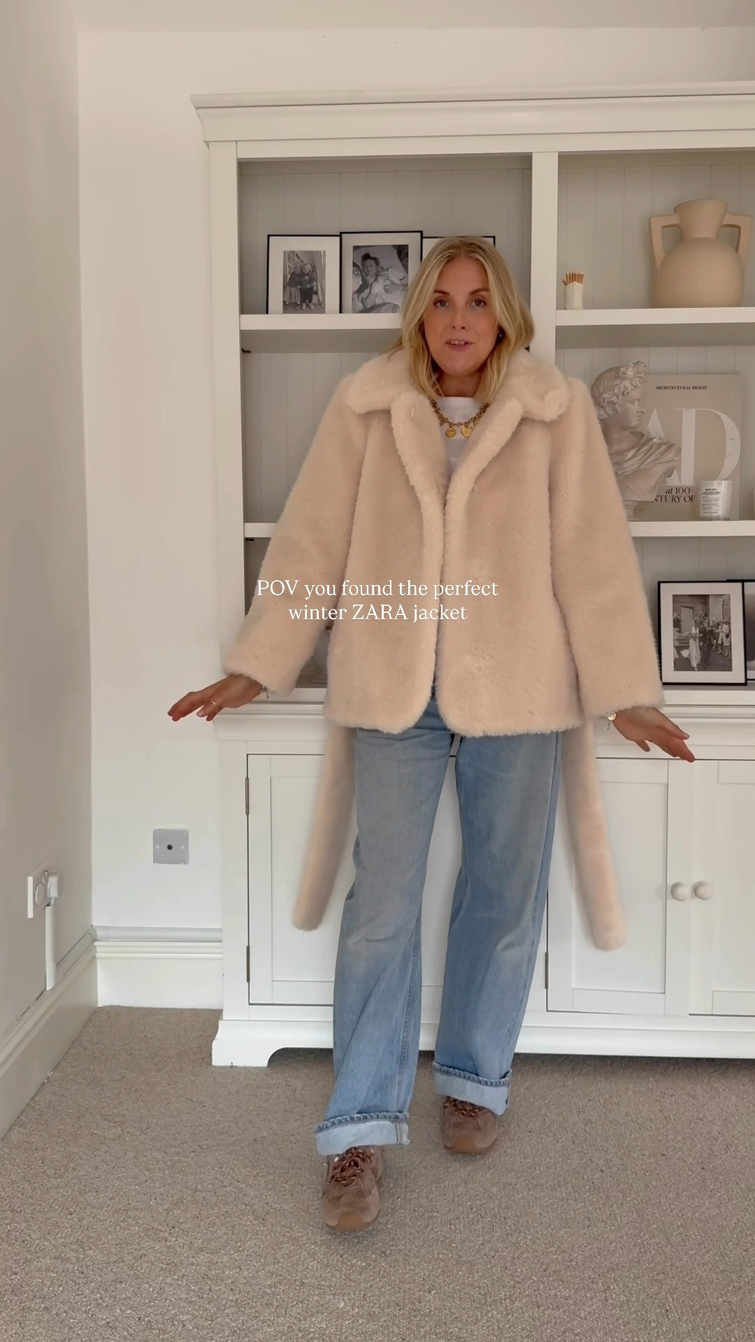 Zara winter jacket / zara winter outfit 

#LTKjeans #LTKuk #LTKwinter