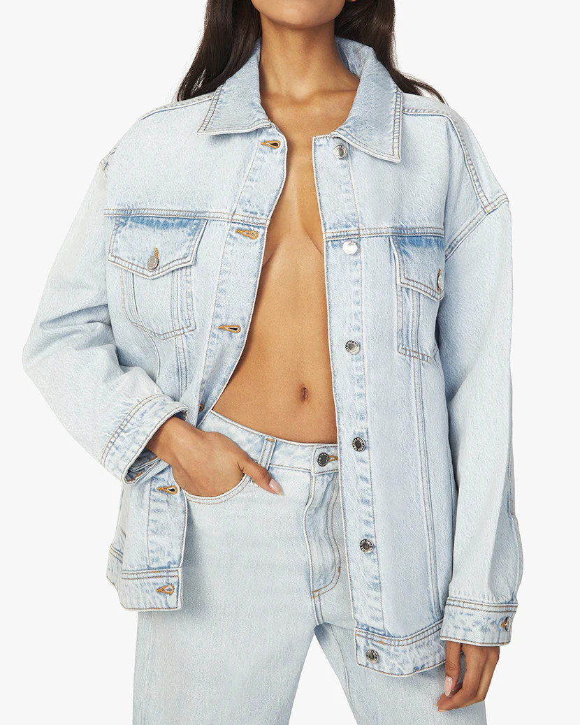 Oversized Indigo Comfort Jacket | We Wore What