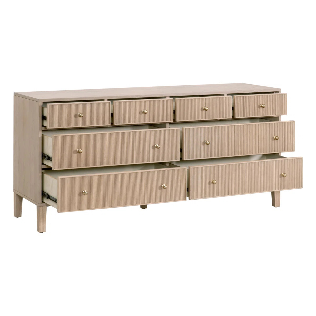 Taube Solid Wood 67.5'' W 8 - Drawer Dresser | Wayfair North America