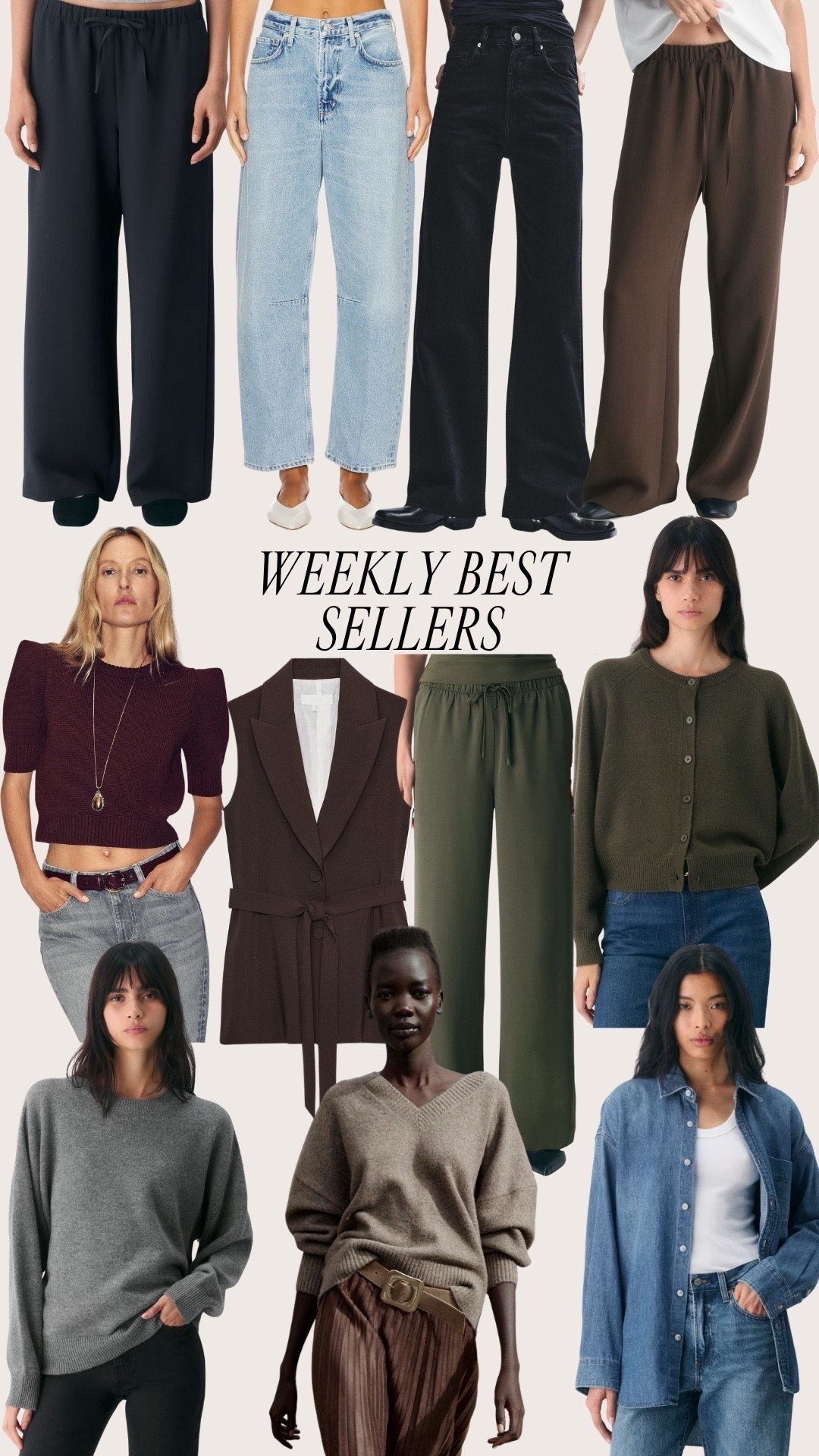 Resharing this week’s best sellers because it’s getting a lot of traction! You guys are loving these finds. 😍✨

Fall style
Fall putfits
Revolve
Zara
Aritzia
Jeans
Denim
Lodge pants


#LTKStyleTip #LTKSeasonal #LTKFindsUnder100