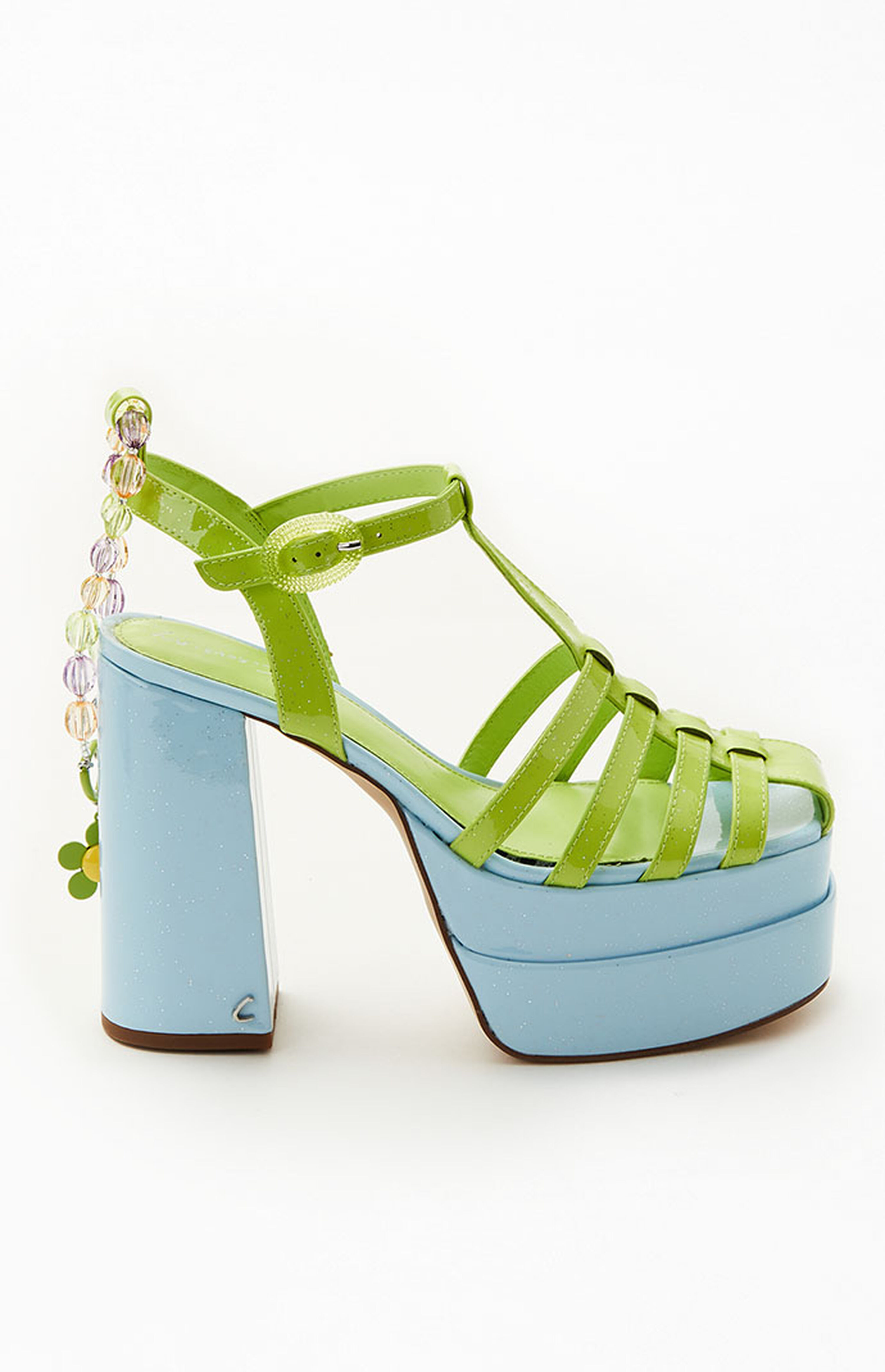 CIRCUS NY Women's Green Paddie Platform Heels | PacSun
