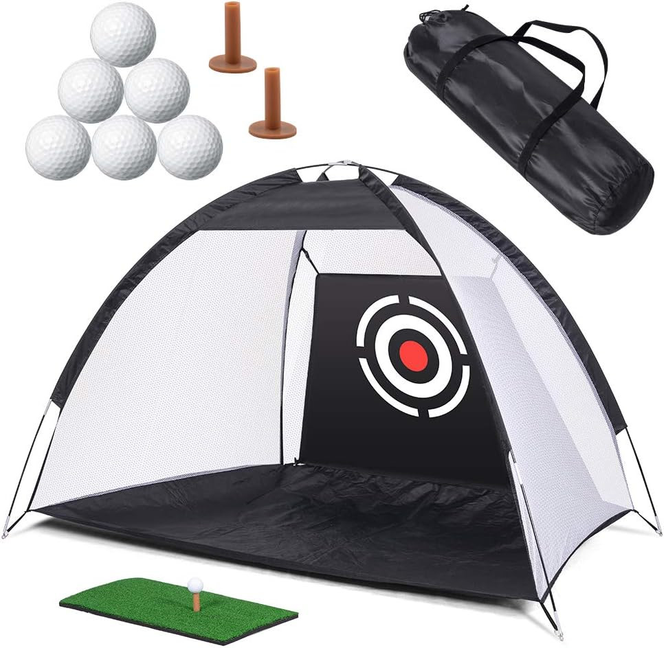 XCSOURCE Kids Golf Net Golf Training Aids Practice Net with Target Bundles for Backyard Swing Hit... | Amazon (US)