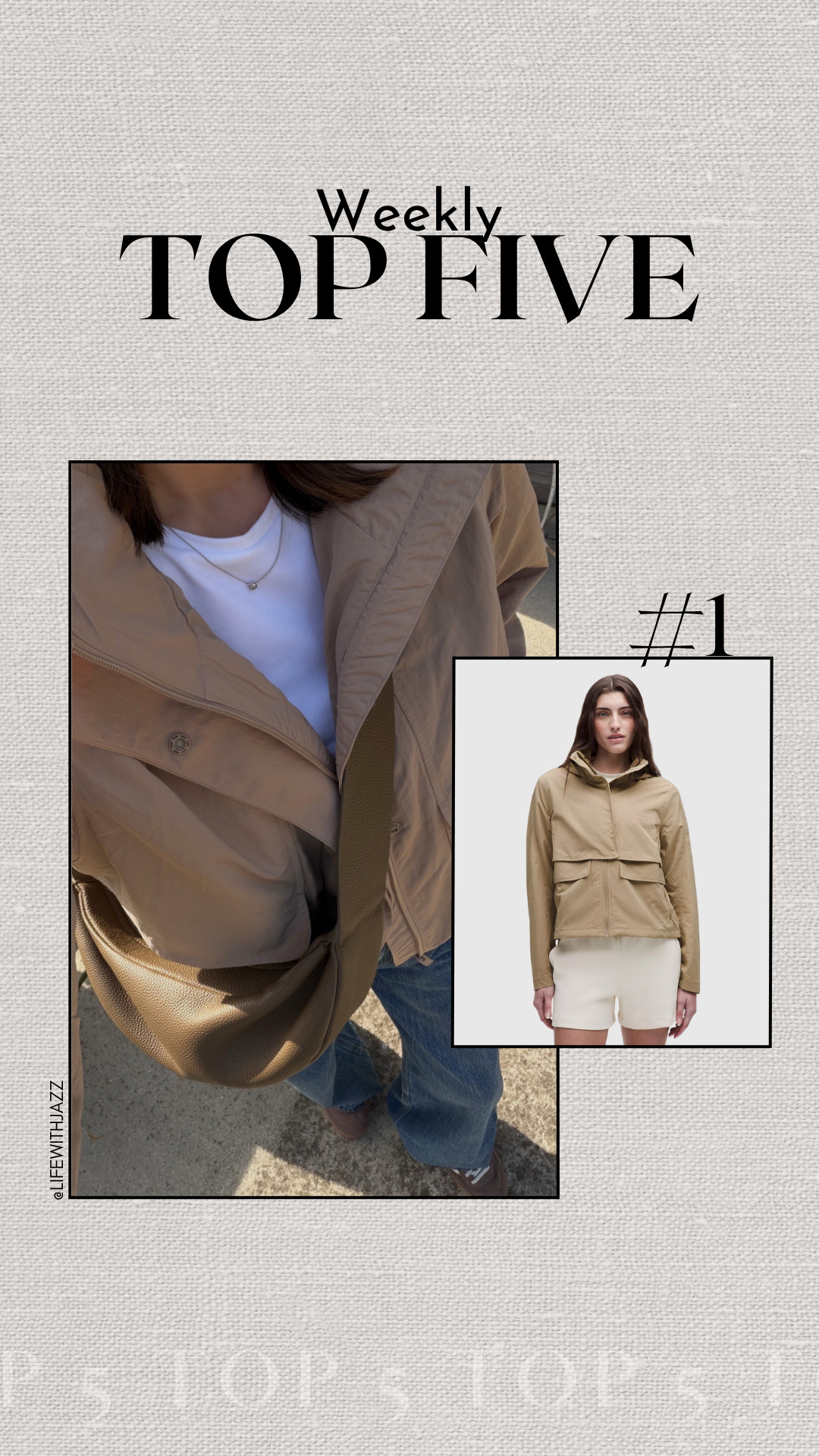  #1 bestseller this week: lululemon always effortless jacket 

Wearing xs 

Comes with a stowable hood, water + wind-resistant 

 

#LTKSeasonal