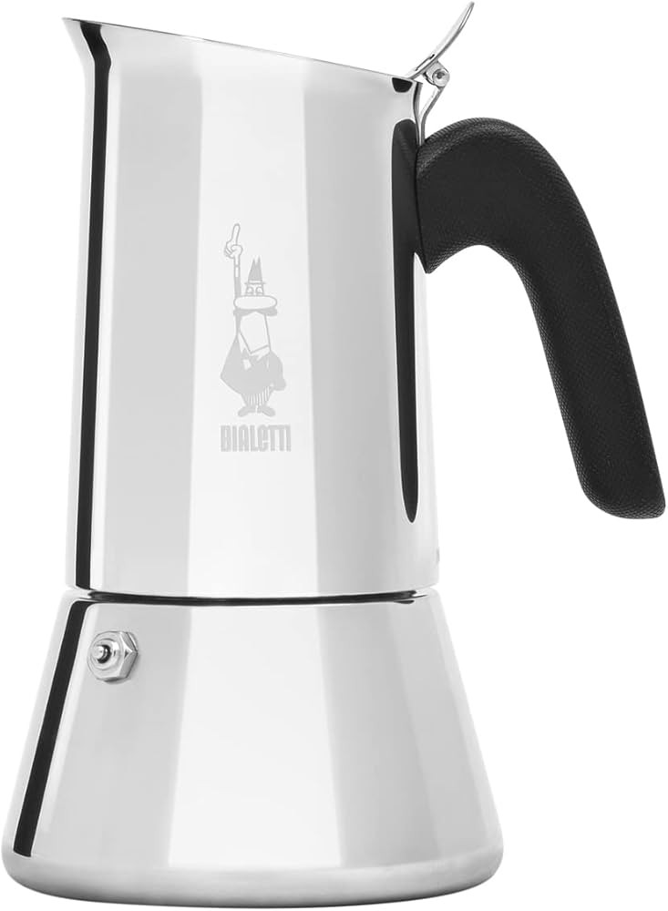 Bialetti - New Venus Induction, Stovetop Coffee Maker, Suitable for all Types of Hobs, Stainless ... | Amazon (US)