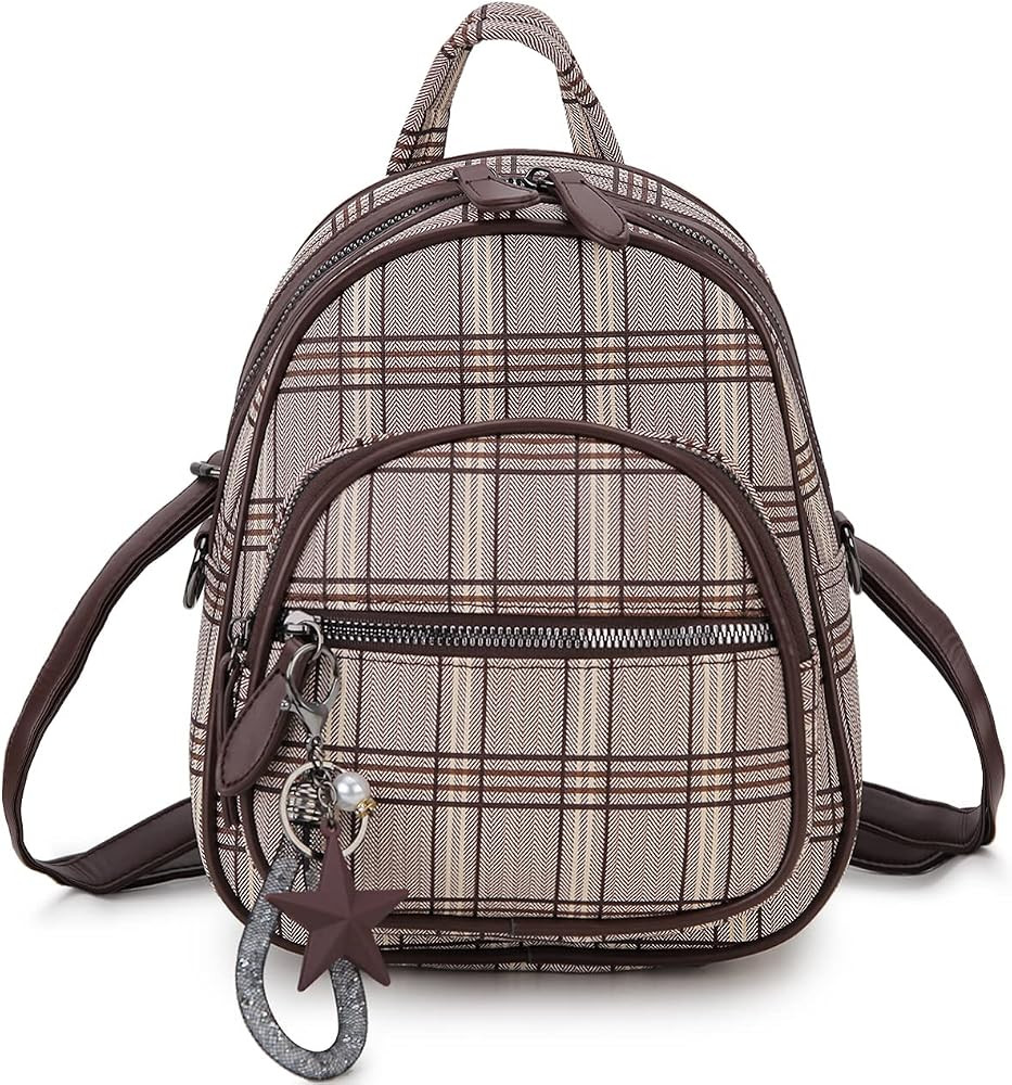 VX VONXURY Mini Backpack Purse,Small Convertible Backpack for Women Ladies with Detachable Straps | Amazon (US)