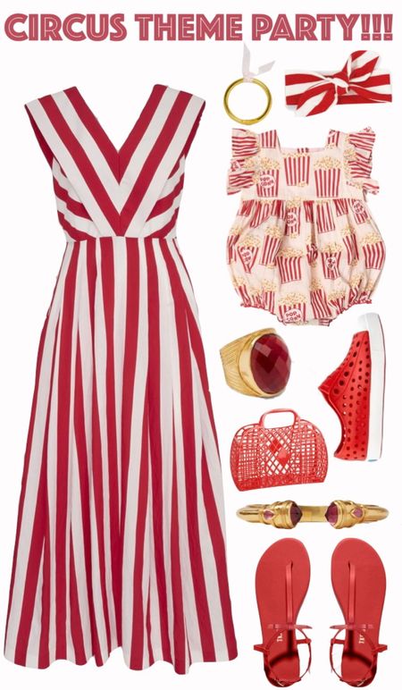 Outfits for a circus / circus theme party outfit / circus season / popcorn party 

#LTKFamily #LTKKids #LTKParties