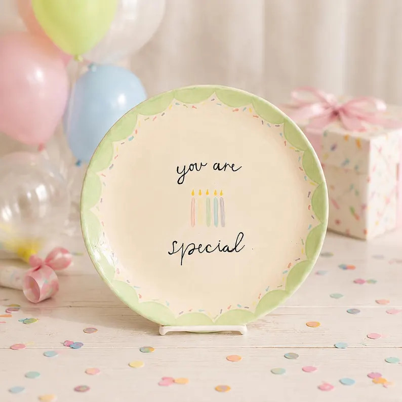 CUSTOM You Are Special Birthday Plate! - Etsy | Etsy (Global)
