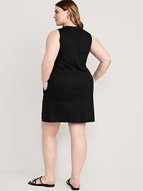 Sleeveless Vintage A-Line Mini Shift Dress for Women | Old Navy (US)