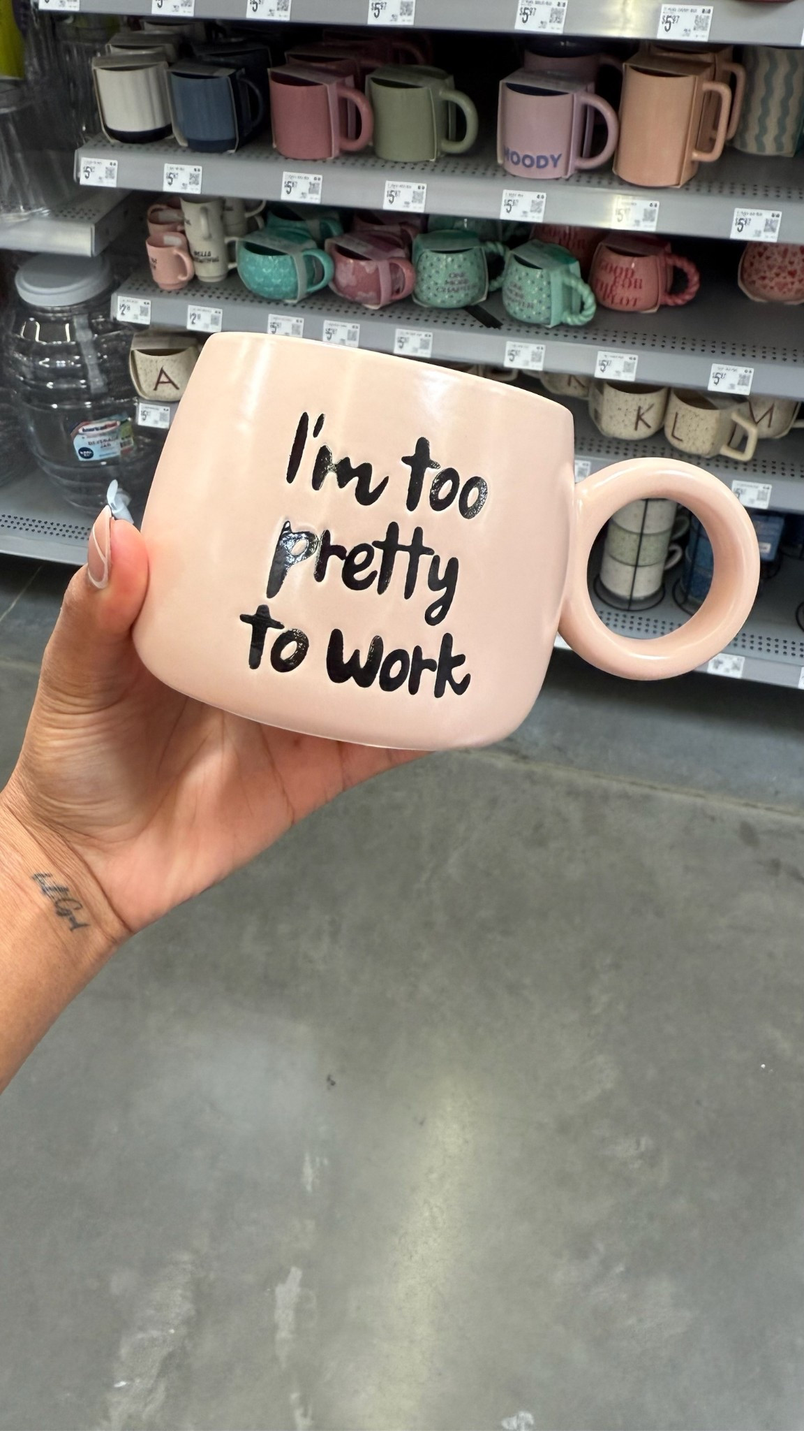 “too pretty to work” graphic/meme mug find! Only $5!!!

#LTKFindsUnder50 #LTKHome