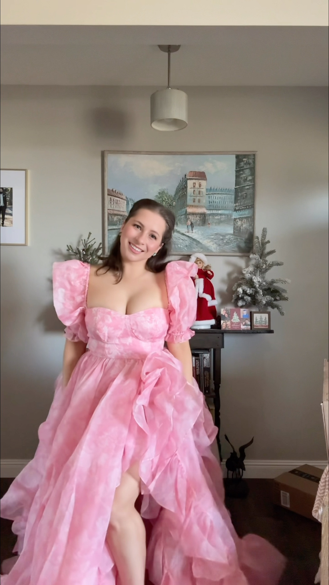 Feeling like Glinda! Some color ways are still available in the Selkie in bloom gown!