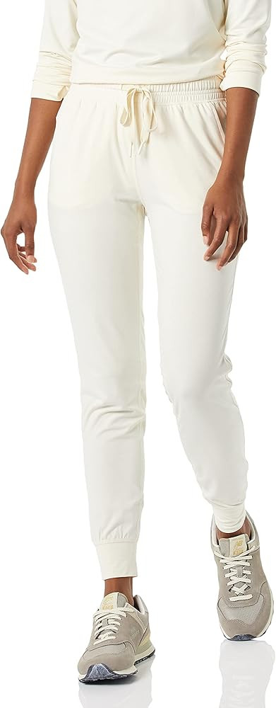 Amazon Essentials Women's Brushed Tech Stretch Jogger Pant | Amazon (US)