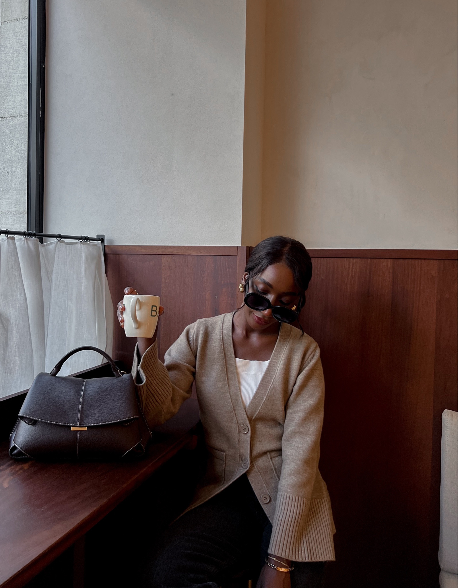 Cozy cardigan weather 