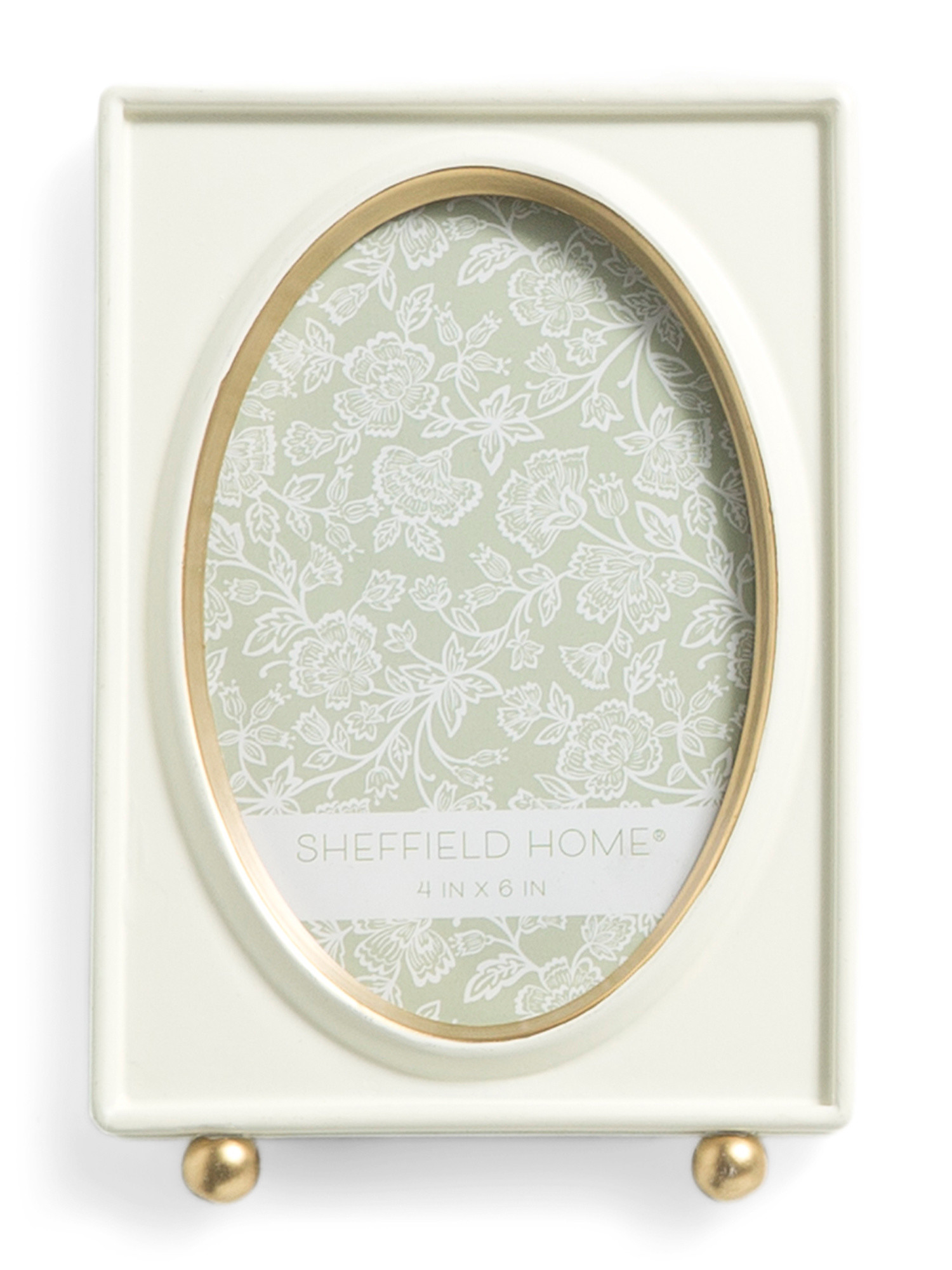 5x7 Matted To 4x6 Ivy Oval Resin Tabletop Picture Frame | TJ Maxx