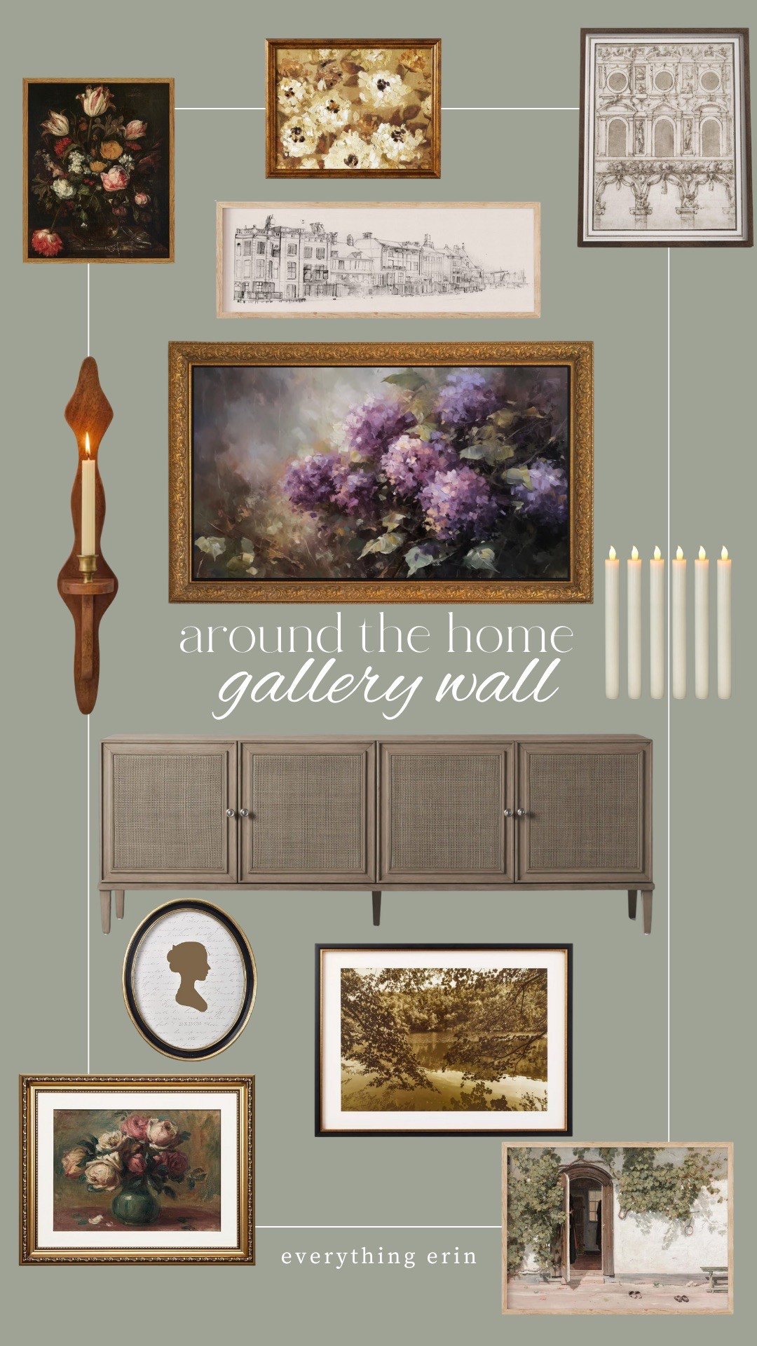 around the home gallery wall 

#LTKHome #LTKStyleTip