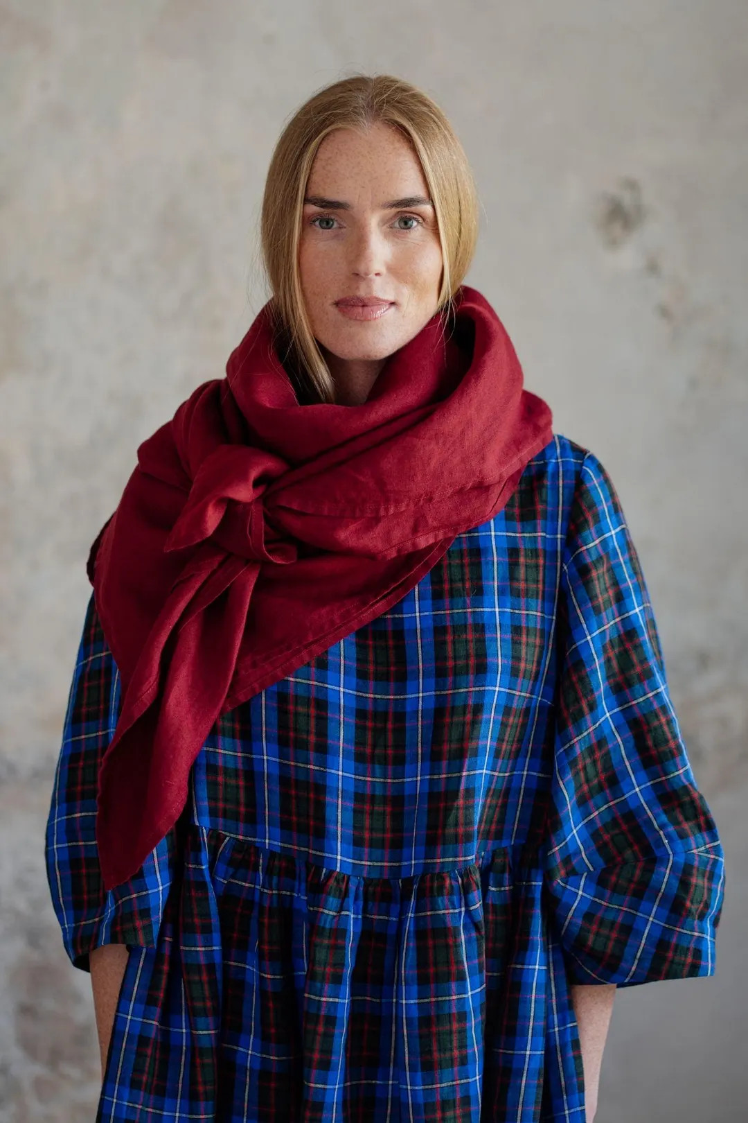 Palisandra – Linen Square Scarf | Etsy (US)