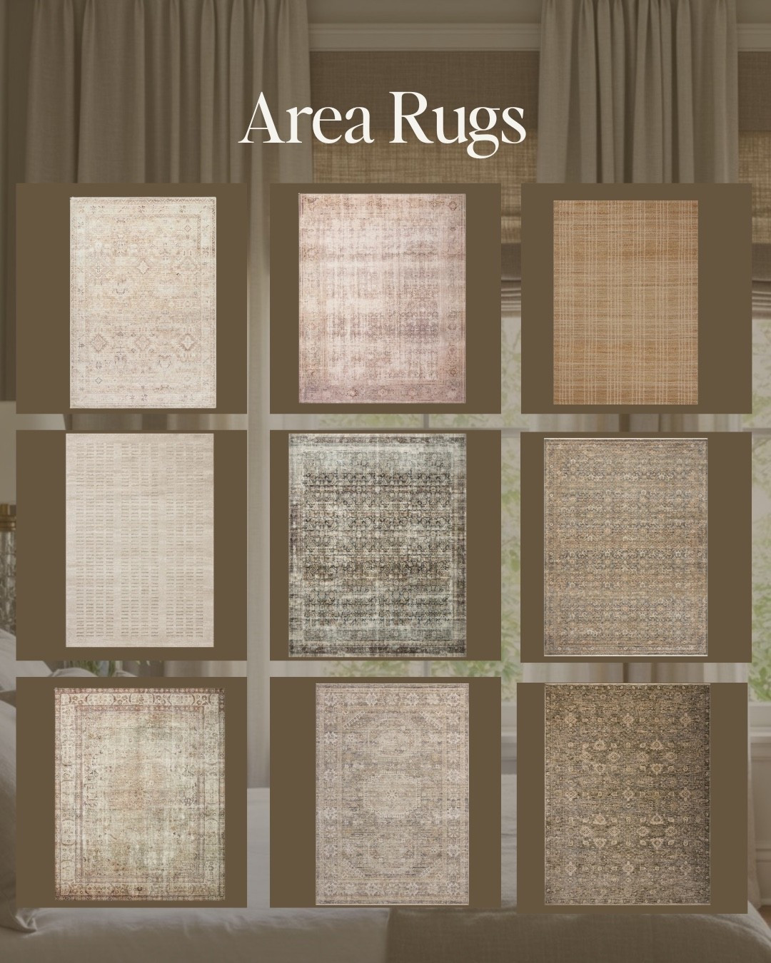 tons of rugs on sale for Presidents’ Day!