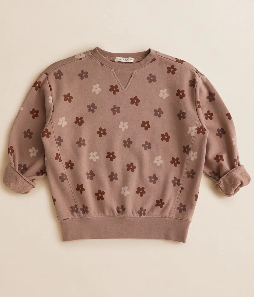 Girls - Floral Pullover | Buckle