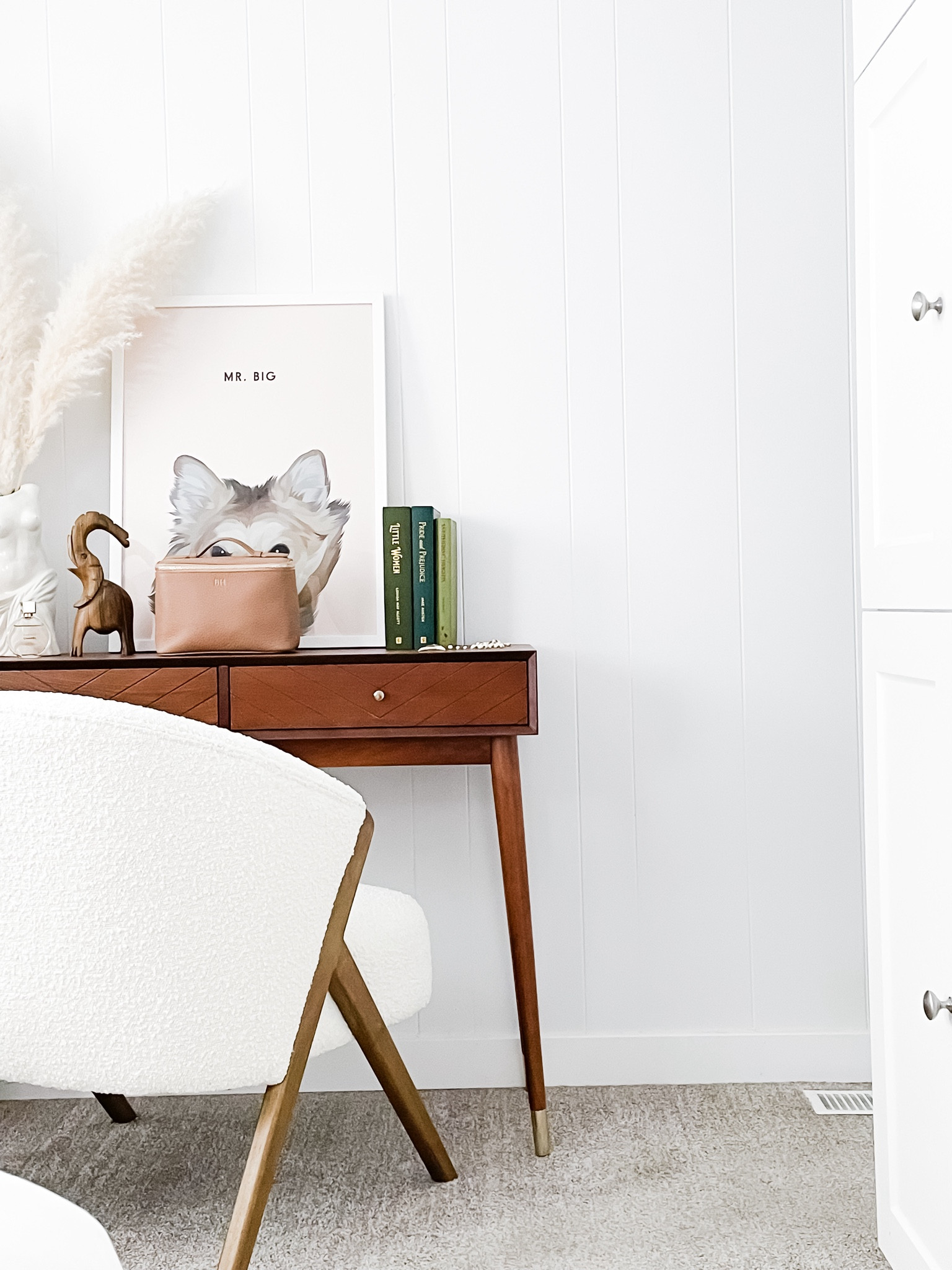 The combo of boucle + wood 🤍 #zarahome #boucle #minimalism #modernhome #decor #interiorinspo