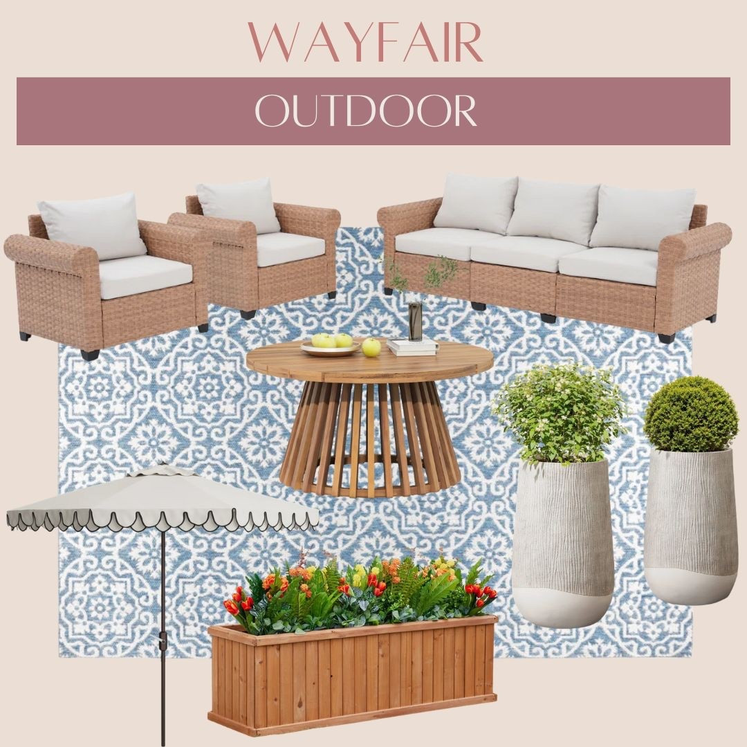 Wayfair Cyber Week! Outdoor furniture on sale right now! #wayfair #sale #springsale #outdoor #patiofurniture #planter #outdoordecor #home 

#LTKSaleAlert #LTKHome
