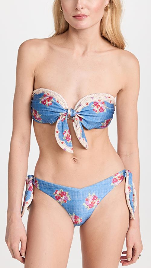 Clover Scarf Tie Bikini | Shopbop