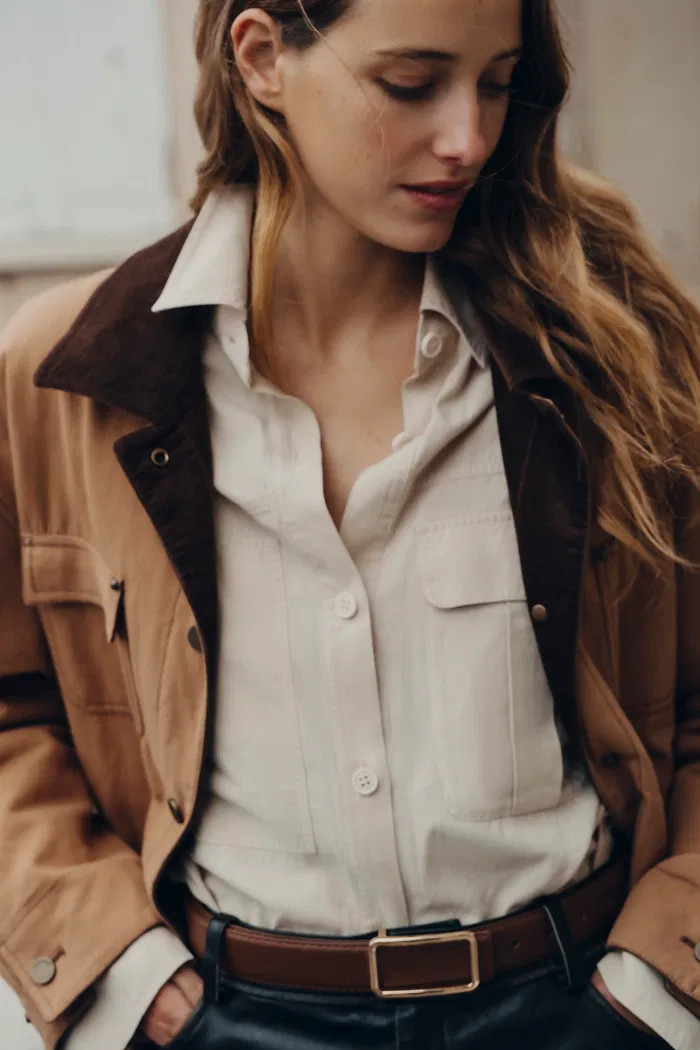 Shirley Quilted Jacket in Cotton Corduroy | Fabrique