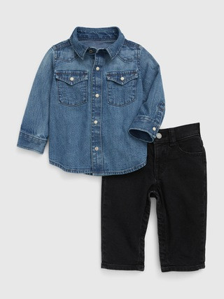 Baby Western Denim Outfit Set | Gap (US)
