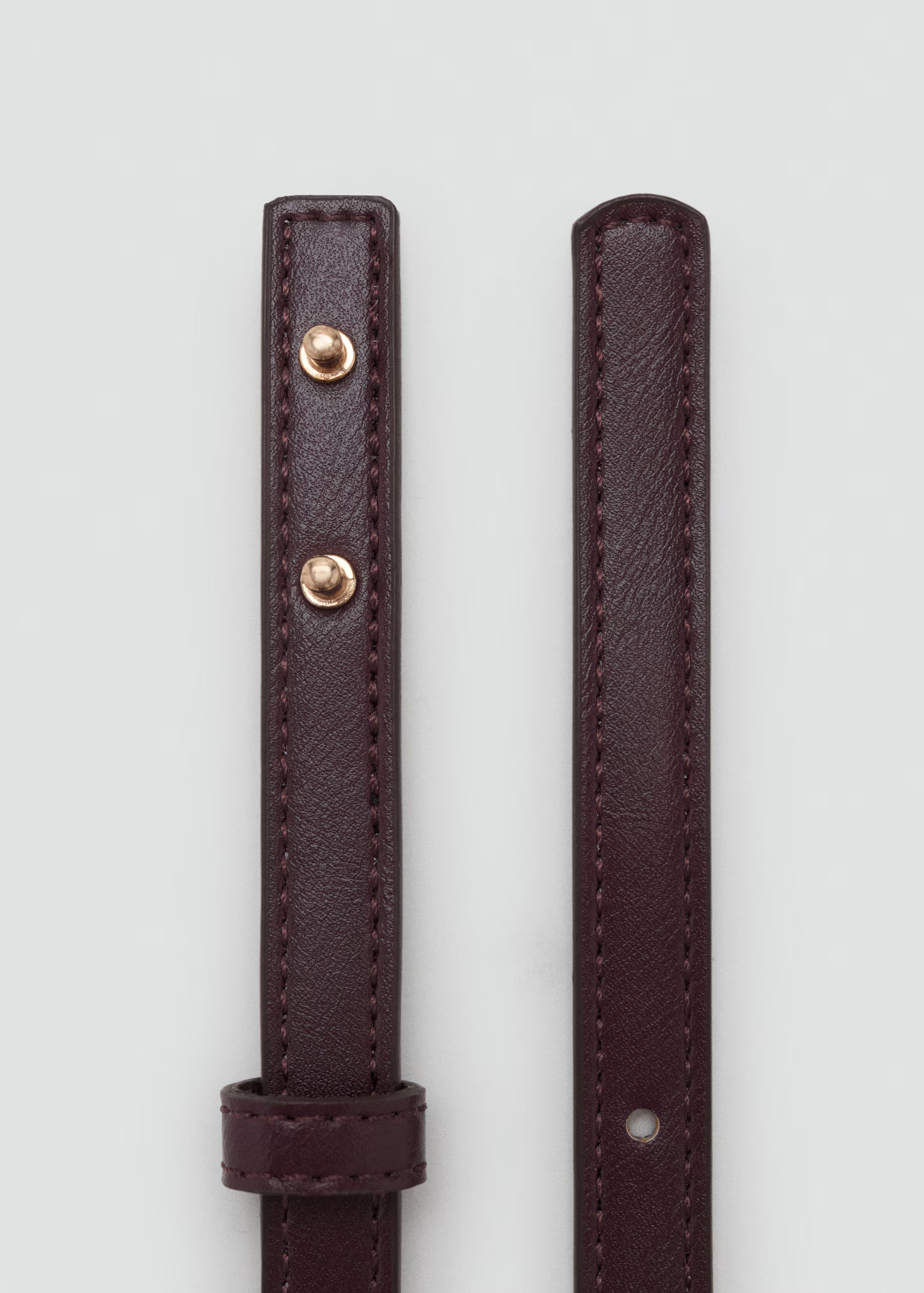 Thin belt with metal detail - Women | MANGO USA | Mango (US/MX/AU)