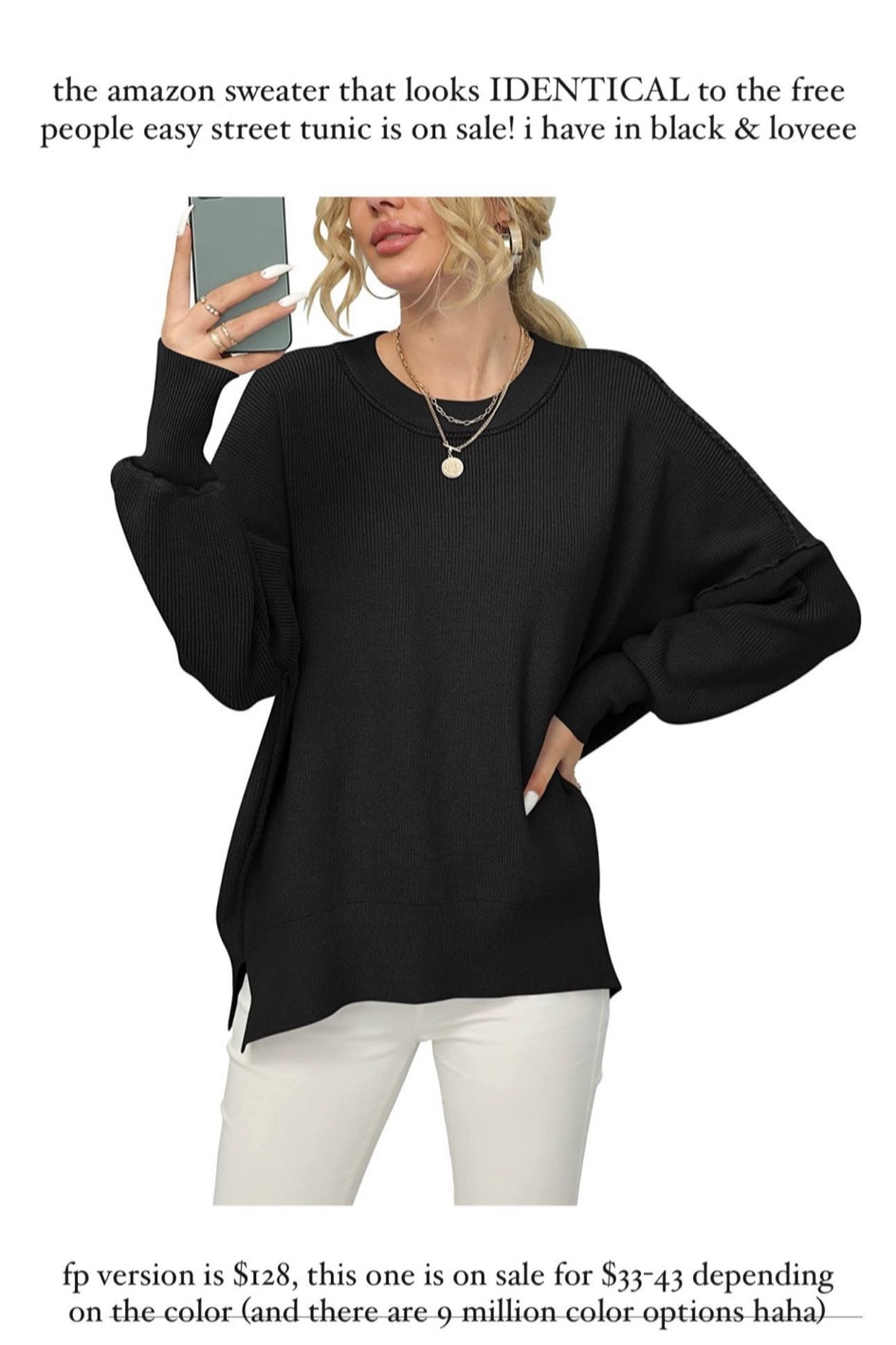 Amazon sweater, fp lookalike! 

#LTKSeasonal