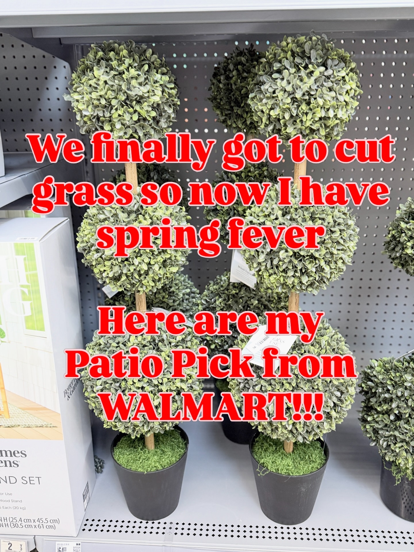 It's that time of year to spruce up our patio!!! All the patio picks from @walmart are giving the best spring vibes!!!! 
Comment "patio" for all these cute spring patio finds. 

#patio #patiodecor #springfever #springvibes #patiorefresh

#LTKSeasonal #LTKSpringSale #LTKHome