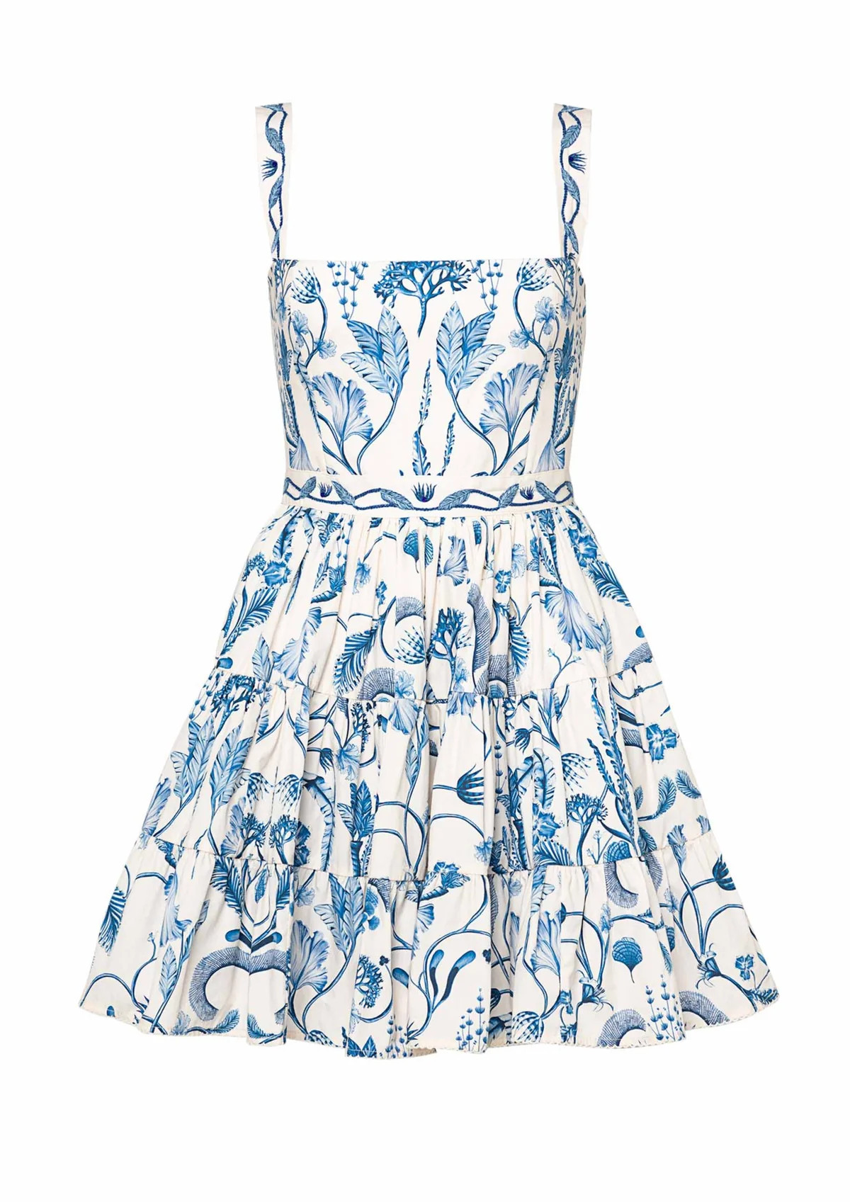 Lima Mini Habitat Embroidered Mini Dress | Over The Moon Gift