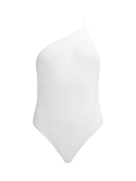 Wundermost Ultra-Soft Nulu One-Shoulder Spaghetti-Strap Bodysuit | Lululemon (US)