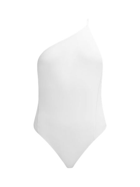 Wundermost Ultra-Soft Nulu One-Shoulder Spaghetti-Strap Bodysuit | Women's Bodysuits | lululemon | Lululemon (US)