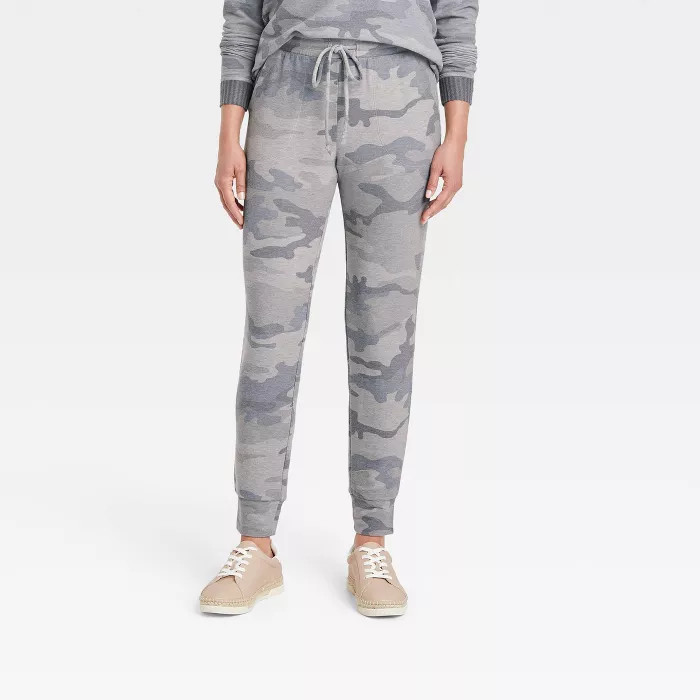 Women's Jogger Pants - Knox Rose™ Green Camo Print XS | Target