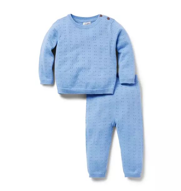 Baby Pointelle Matching Set | Janie and Jack