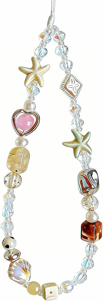 Beaded Camera Wrist Strap Cute Digital Camera Charm Lanyard Phone Charms Strap Beaded Camera Chai... | Amazon (US)