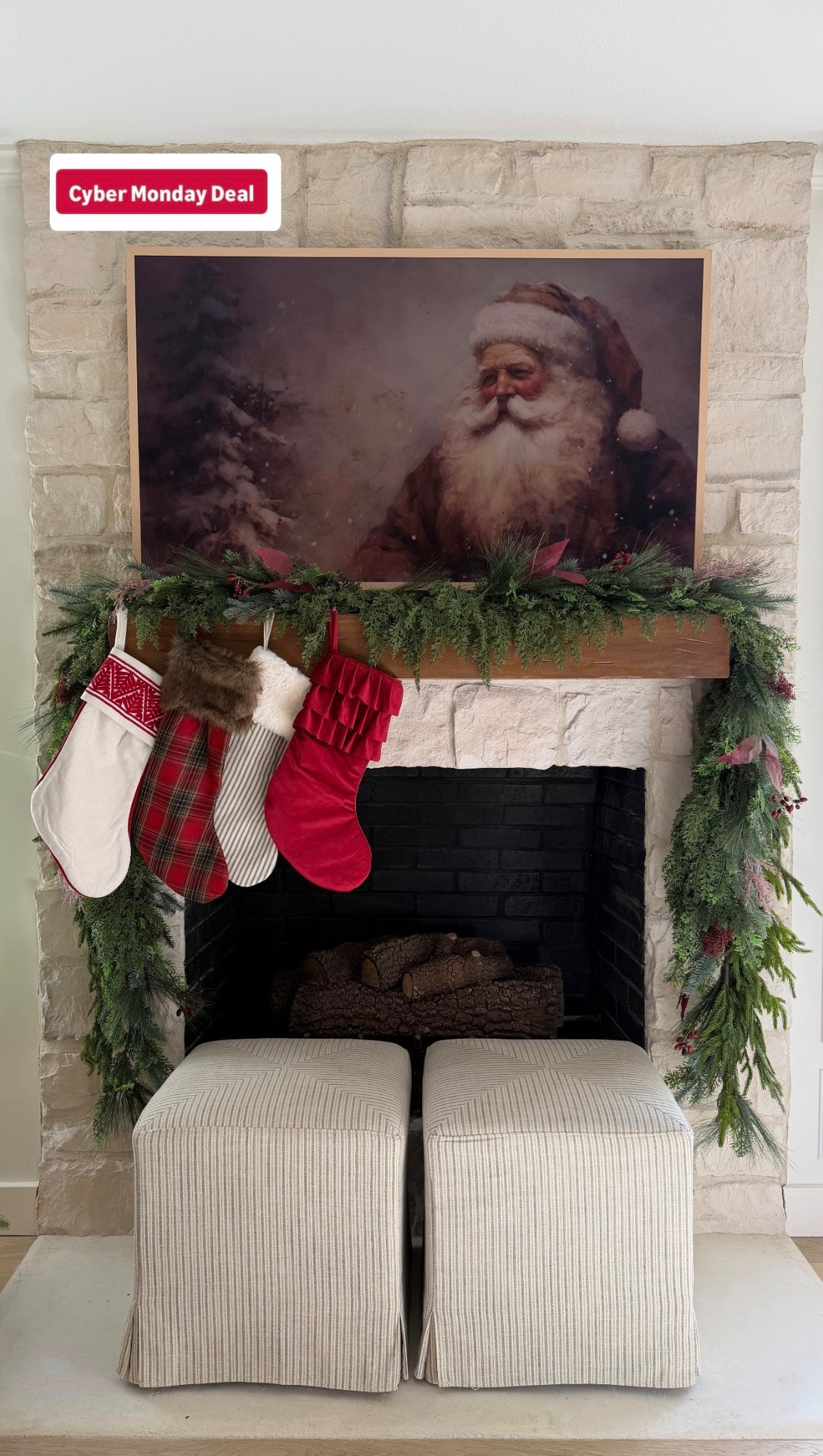 My Samsung Frame TV is on a deal for Cyber Monday with Amazon! 

@amazon #ad #founditonamazon #WinterFavorites2025

#LTKHoliday #LTKSaleAlert #LTKHome