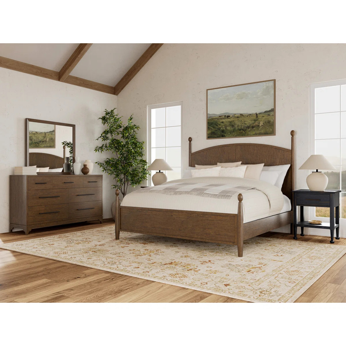 Billie Panel Bed | Birch Lane