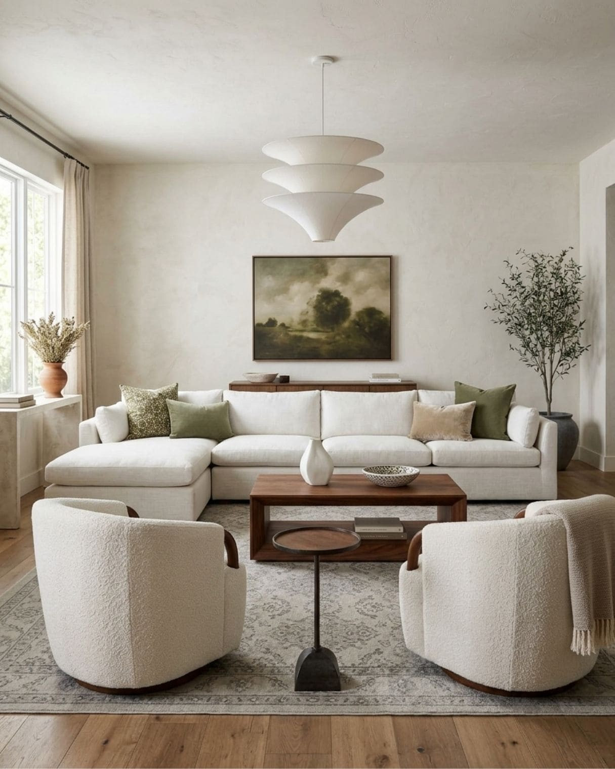 Organic Modern Living Room Design

*Note: This is a digital room mockup showcasing product styling ideas from my room design mood board.

#LTKHome