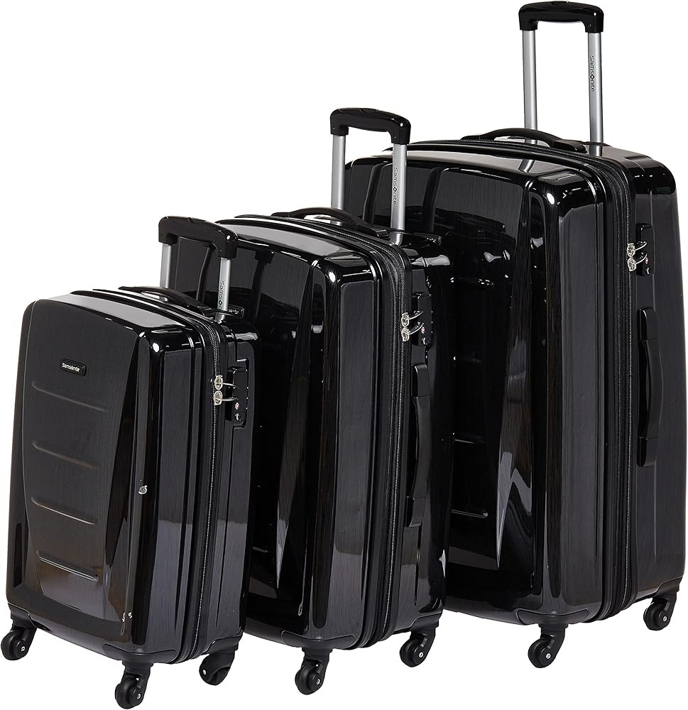 Samsonite Winfield 2 Hardside Luggage with Spinner Wheels, Brushed Anthracite, 3-Piece Set (20/24... | Amazon (US)