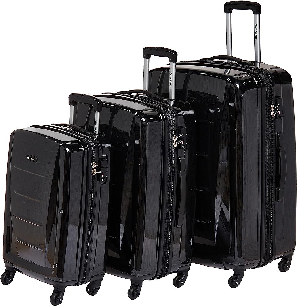 Samsonite Winfield 2 Hardside Luggage with Spinner Wheels, Brushed Anthracite, 3-Piece Set (20/24... | Amazon (US)